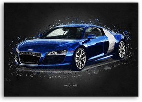 Gario Obraz na plátne Audi R8 - Gab Fernando Rozmery: 100 x 70 cm