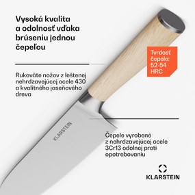 Klarstein Shibui súprava nožov na sushi, 15 dielov, 4 nože s praktickým príslušenstvom