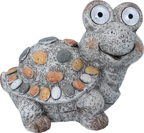 ZÁHRADNÁ FIGÚRKA – KORYTNÁČ SO SVIETIACIMI OČAMI 27 x 19 x 22,5 CM LED *7898