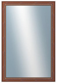 DANTIK - Zrkadlo v rámu, rozmer s rámom 80x160 cm z lišty ANGLIE hnedá (561)