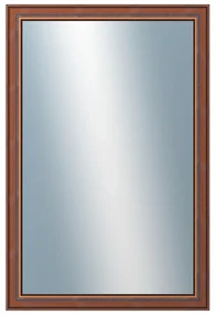 DANTIK - Zrkadlo v rámu, rozmer s rámom 80x160 cm z lišty ANGLIE hnedá (561)