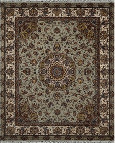 XXXLutz ORIENTÁLNY KOBEREC, 90/160 cm krémová, zelená Cazaris - Koberce - 004345066157