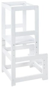 roba Drevená vzdelávacia Montessori veža (biela)  (100359194)