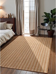 Béžový ručne tkaný jutový koberec 160x230 cm Harvest Amber – Elle Decoration