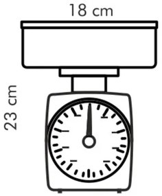 Kuchynské váhy ACCURA 5.0 kg, Tescoma, L