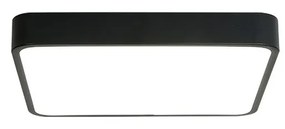 Brilagi - LED stropné svietidlo POOL SQUARE LED/48W/230V 50x50 cm čierna