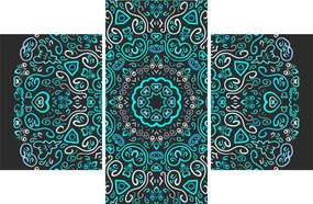 Obraz ornamentálne abstrakcie (90x60 cm)