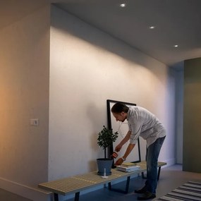 Philips 50183/31/PN - SADA 3x Podhľadové svietidlo ENNEPER 1xGU10/5,5W/230V