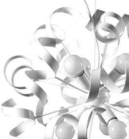 ONLI -  Luster na lanku ZOE 6xE14/6W/230V biela