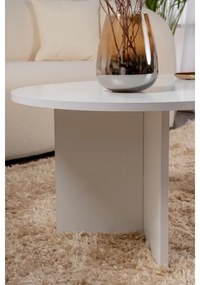 Konferenčný stolík NEL biely