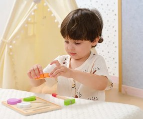 Drevená zelenina na krájanie pre deti Viga 44790