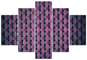 Obraz fialovej textúry (150x105 cm)