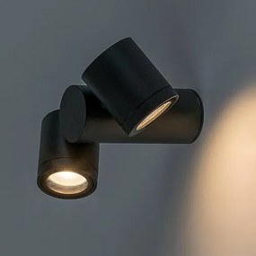 Rabalux 77111 vonkajšie nástenné bodové svietidlo Enol, GU10, 2x max. 35 W