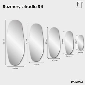 Zrkadlo Pure s fazetou R6