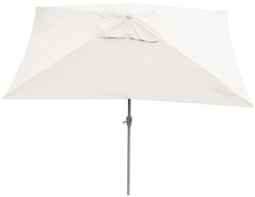 Slnečník N23 2x3m polyester/hliník - krémová