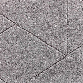 Sivý vlnený koberec Think Rugs Kasbah, 150 x 230 cm