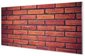 Sklenený obklad do kuchyne Tehla kamenný múr 120x60 cm