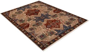 Koberec KESHAN, strapce 1250/53565 béžový / terakota