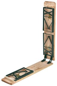 Pivný set 220 cm z jedľového dreva, skladacia, nosnosť 250kg