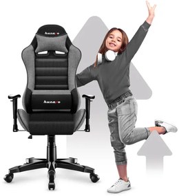Detská herná stolička Ranger - 6.0 sivá mesh