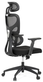Autronic BONTEC Kancelárska stolička, hojdací mechanizmus, čierna, KA-K2080 BK Farba: Šedá