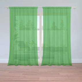 Sablio Záclony Irská zelená: 2ks 150x250cm