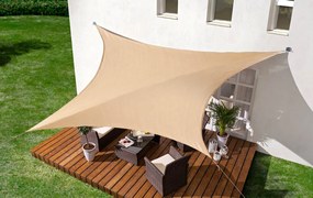 Slnečná clona 3,6 x 3,6 m