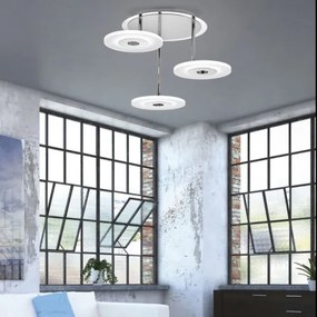 Paul Neuhaus 6446-55 - LED Stmievateľný prisadený luster ADALI 3xLED/13W/230V