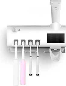 Zaparkorun Solárny nástenný sterilizátor zubných kefiek - Čierná