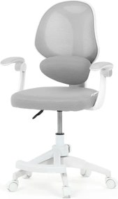 Detská otočná stolička sivá KA-W8008 GREY