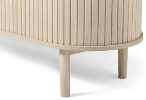 Dizajnová komoda Palomino 140 cm biely dub