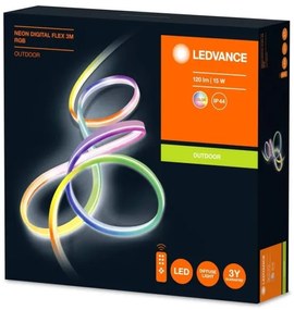 Ledvance - LED RGB Stmievateľný vonkajší pásik FLEX 3m LED/15W/230V IP44 + DO