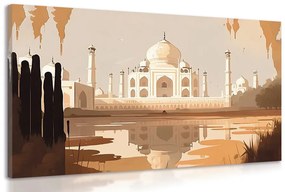 Obraz indický Taj Mahal Varianta: 120x80