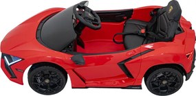 Elektrické autíčko Lamborghini Revuelto červené