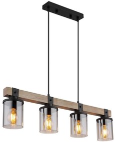 Globo 15555-4H - Luster na lanku LILA 4xE27/60W/230V