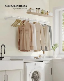 Nástenný stojan na oblečenie HSR104W01