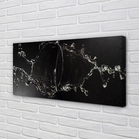 Obraz canvas Tryskanie vodné kvapky 120x60 cm