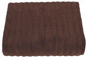 Forbyt Osuška mikrobavlna DELUXE hnedá, 70 x 140 cm