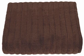 Forbyt Osuška mikrobavlna DELUXE hnedá, 70 x 140 cm