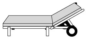 Doppler SPOT 2660 - poduška na záhradné ležadlo