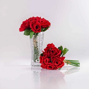 Umelá kytička ruží TERÉZIA červená