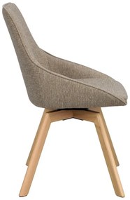 Béžové jedálenské stoličky v súprave 2 ks Alison – Rowico