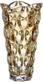 BOHEMIA SAMBA AMBER VÁZA 305MM