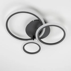 Brilagi - LED Stmievateľný prisadený luster ORBITS LED/40W/230V 3000-6500K čierna + DO