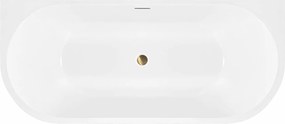 Rea Rea, OLIMPIA Nástenná akrylátová vaňa 150cm, KPL-W7634
