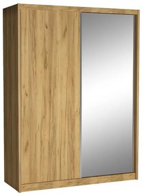 Skriňa Maciej 180 zrkadlo kraft zlatá