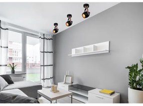 Bodové svietidlo ANICA 1xE14/40W/230V čierna/medená