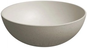 TONEB Sapho, FORMIGO betónové umývadlo, priemer 39 cm, piesková, FG033