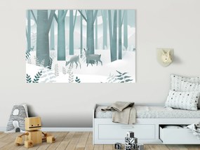 Artgeist Obraz - Fairy-Tale Forest (1 Part) Vertical - First Variant Veľkosť: 120x80, Verzia: Na talianskom plátne
