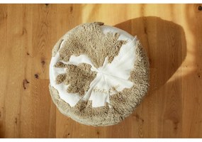 Zelený/krémový detský sedací vak World Map – Lorena Canals